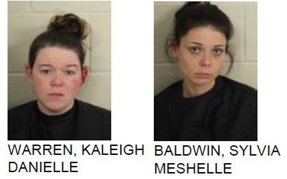 Women Found in Car with Meth and Other Drugs