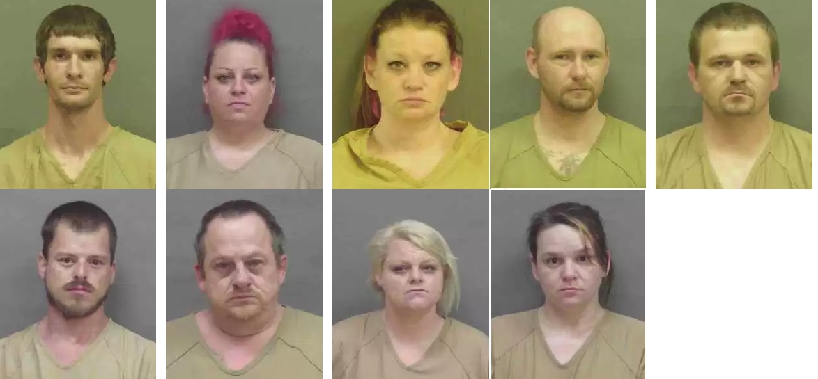 Eleven Locals Charged in Methamphetamine Distribution Investigation