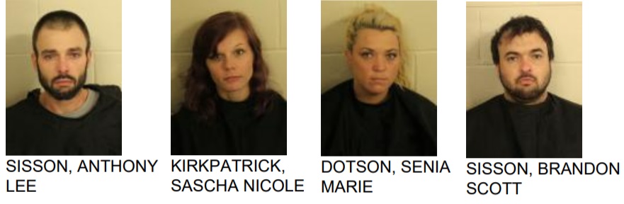 Four Arrested on Drug Distribution Charges