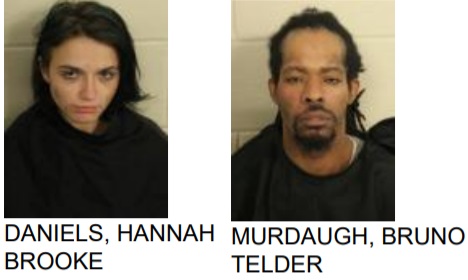 K9 Officer Alerts on Vechicle, Two Arrested on Drug Charges