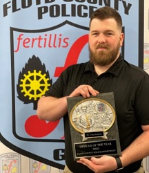 Floyd County Police Honors Officer of the Year