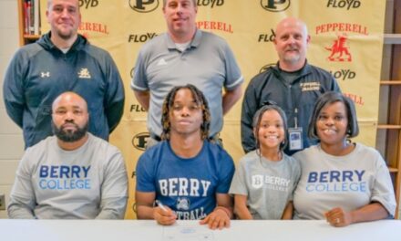 Pepperell Football Star Signs with Berry College