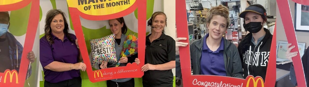 Jim Aaron’s McDonald’s Honors Employees of the Month