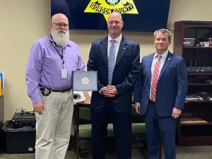 Gordon County Sheriff’s Detective Commended by FBI