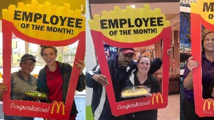 Jim Aaron’s McDonald’s Honors Employees of the Month for May