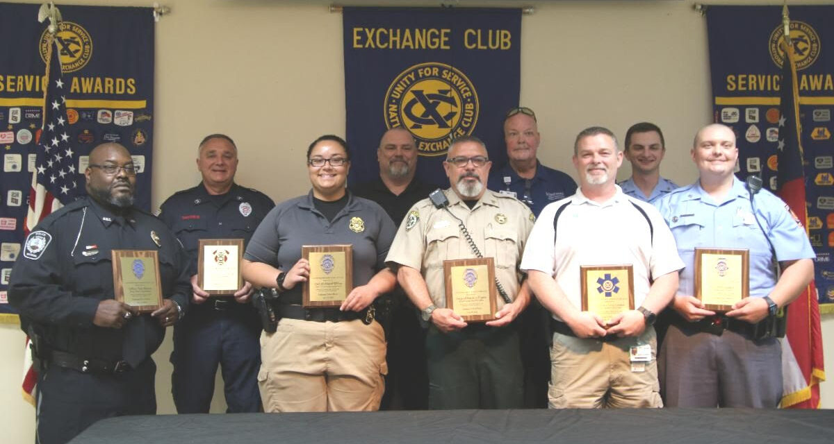 Exchange Club of Rome Honors First Responders