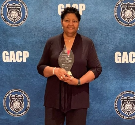 Denise Downer-McKinney awarded “Outstanding Chief of the Year” by GACP