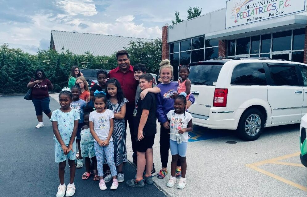 Local Doctor Provides Free School Supplies to Students
