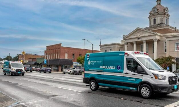 Atrium Health Floyd Ambulances Rolling in Chattooga