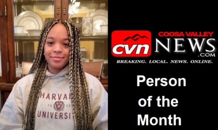 VIDEO: Coosa Valley News Person of the Month – Amara Howard