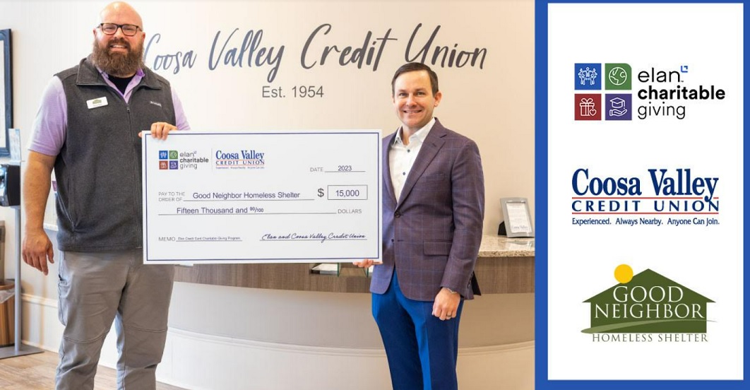 Coosa Valley Credit Union Part of $1 Million Donation to Local Charities