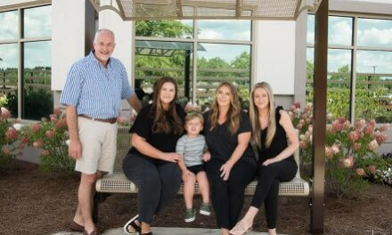 McDaniel family donates shade benches to AdventHealth Gordon Cancer Center 