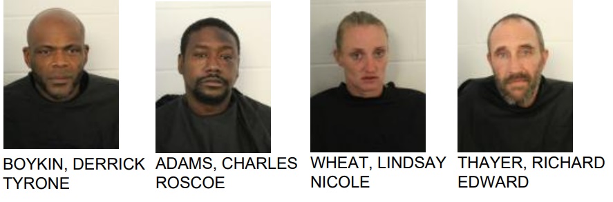 Drug Bust on Decatur Street in Rome Lands Four in Jail
