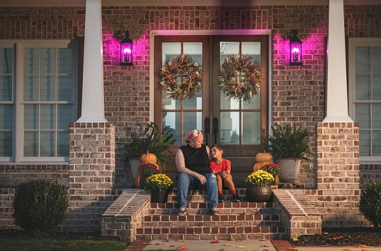 AdventHealth Georgia challenges community to light porches pink for breast cancer awareness