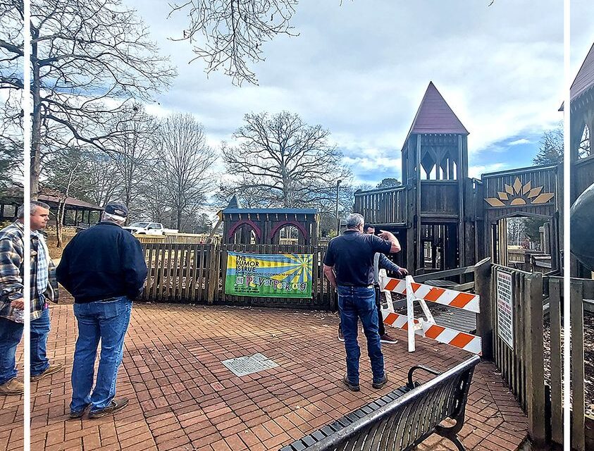 Cedartown Closes Playground at Peek Park