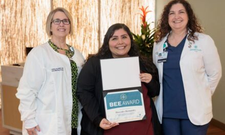 Atrium Health Floyd Medical Center Secretary Wins BEE Award