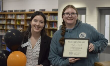 Armuchee High Student selected as a Stamps Scholar to Mercer University