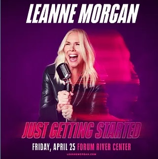 LEANNE MORGAN TO BRING NATIONAL HEADLINING TOUR TO ROME’S FORUM