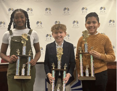 Coosa Middle Seventh Grade Student Wins Floyd County Schools’ 2025 Oratorical Contest