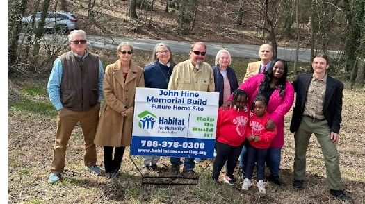 Habitat Coosa Valley Holds Groundbreaking for New Home