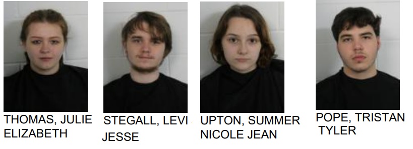 Polk County Teens Arrested in Cave Spring for Prowling