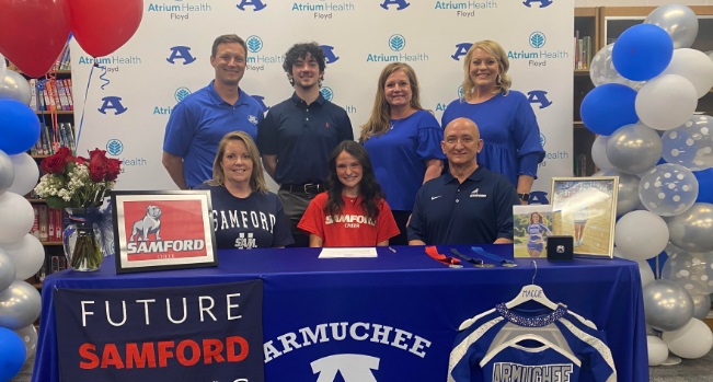Armuchee High’s Dillard Signs with Samford University