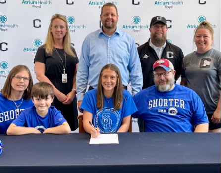 Coosa Cheerleading Star Signs to Compete at Shorter University