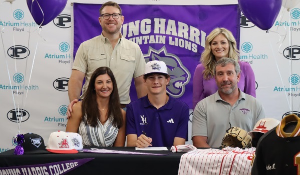 Pepperell Baseball Star Signs to Play at Young Harris