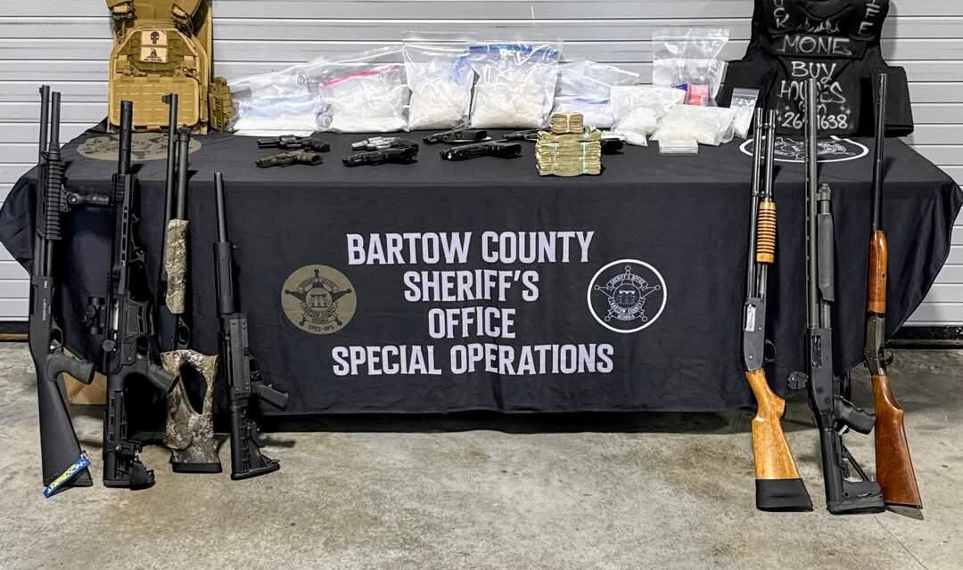 Large-Scale Methamphetamine Distribution Network Disrupted inBartow County Multi-Agency Investigation