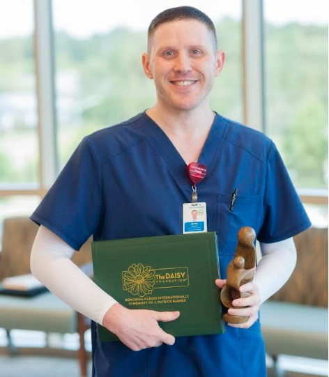 James Keeton awarded special Leadership DAISY Award for Extraordinary Nurses at AdventHealth Gordon