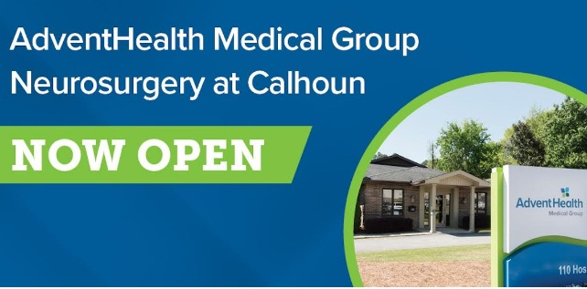 AdventHealth Medical Group Neurosurgery at Calhoun now open
