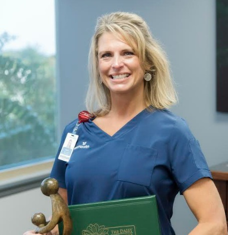 Carrie Peek awarded DAISY Award for Extraordinary Nurses