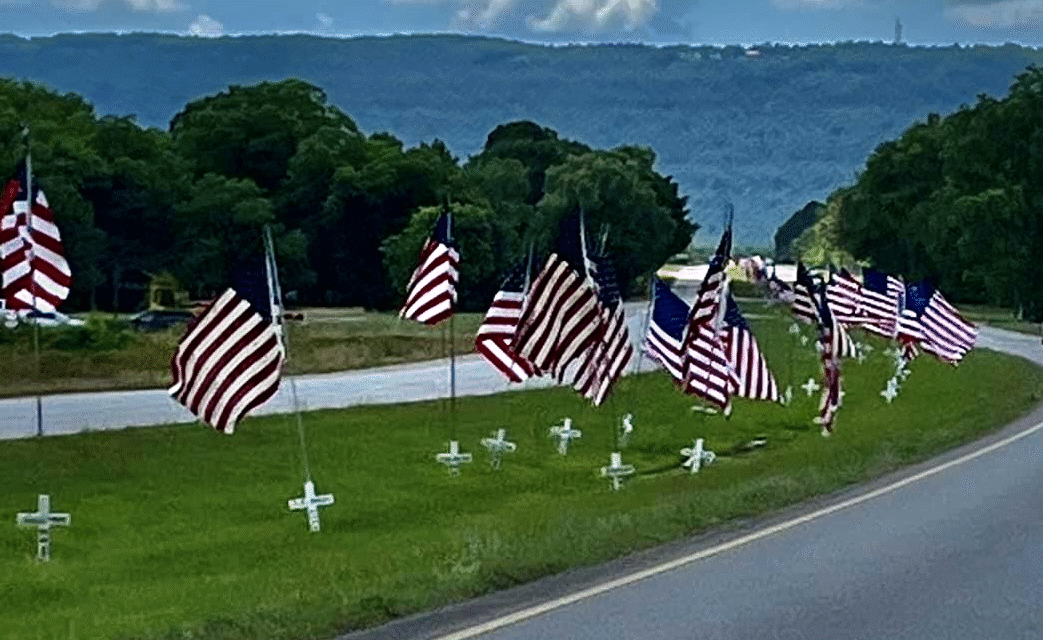 Avenue of Flags Honors Cherokee County Veterans