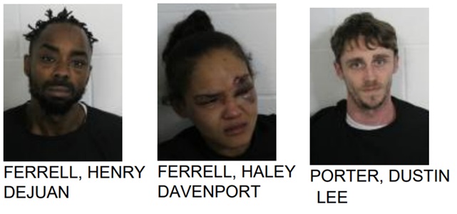 Three Jailed on Felony Drug Charge Following Traffic Stop