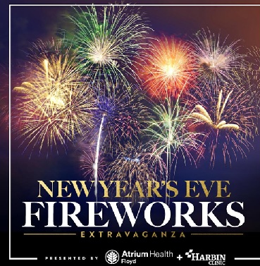 Rome-Floyd Parks & Recreation Partners with others to Ring in the New Year with a Spectacular Fireworks Show