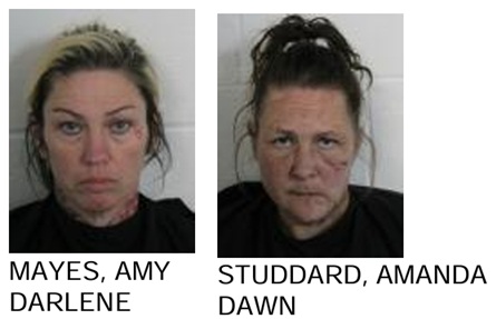 Centre Women Jailed After Seat Swap During Traffic Stop, Found with Meth