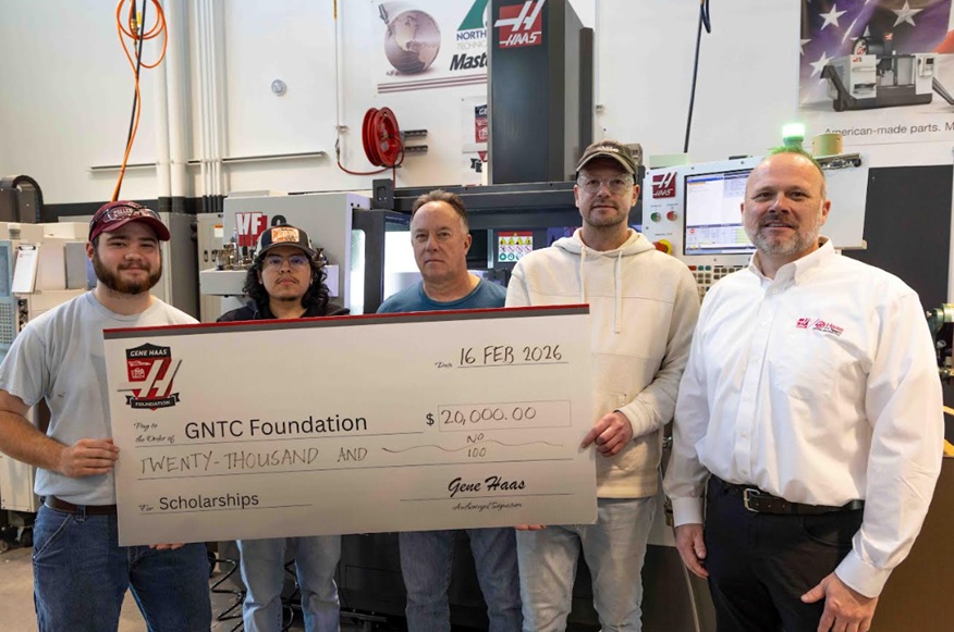 GNTC Foundation awards spring 2026 Gene Haas Scholarships
