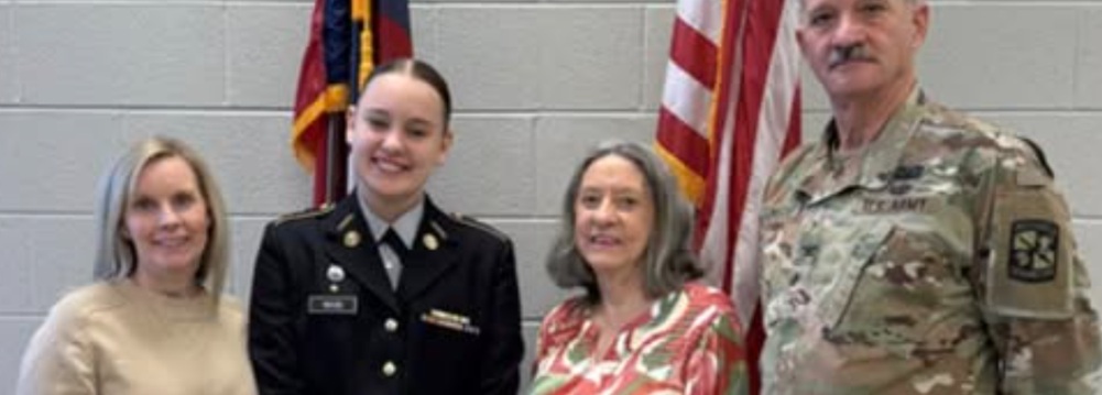 Sonoraville JROTC Cadet Selected for Prestigious Georgia Girls State Program