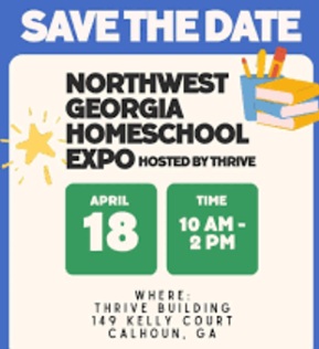 Homeschool Expo Coming to Calhoun on April 18