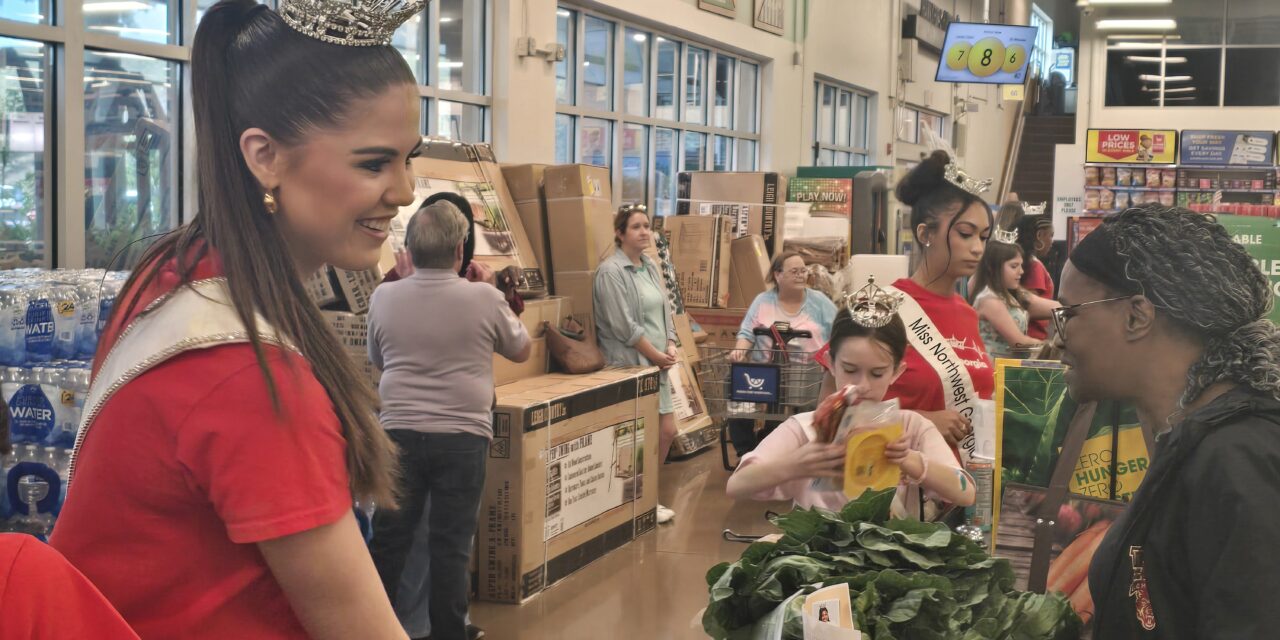 Local Titleholders Raise Nearly $1,900 for the American Heart Association at Rome Kroger