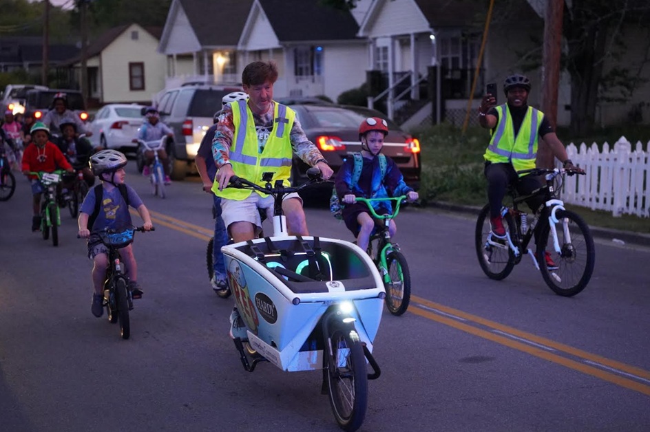 Rome City Schools Students enjoy participating in bike ride to school
