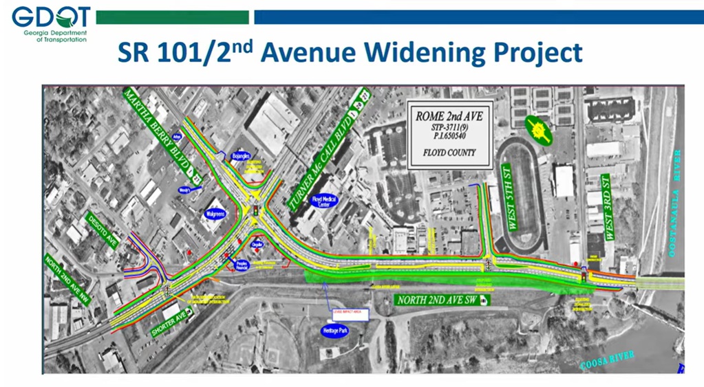 Video: Unforeseen Utility Issues Push Rome’s Second Avenue Widening Project Nearly a Year Behind Schedule