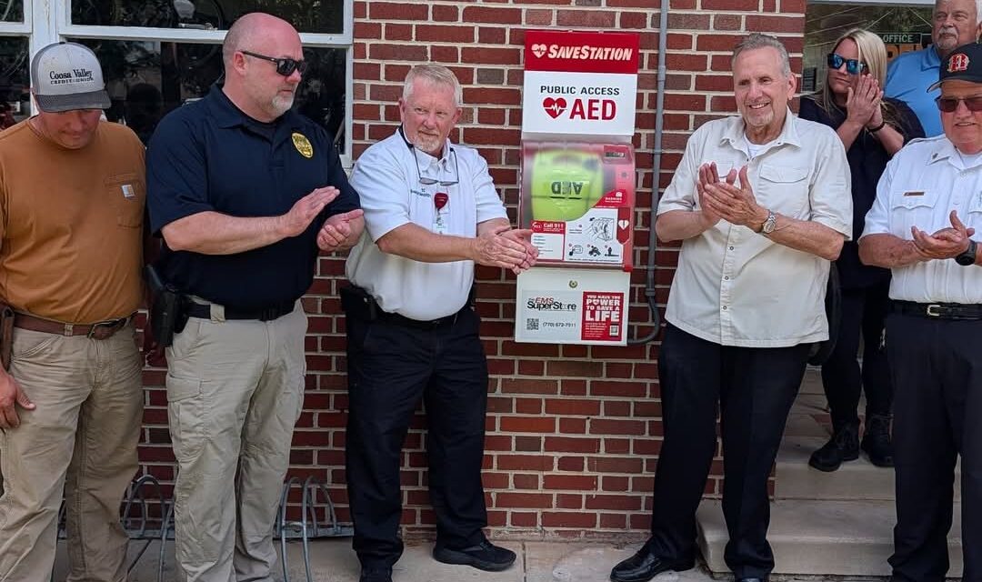Rockmart Becomes First Stop on Silver Comet Trail With Public SAVE Station AED Access