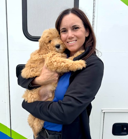 AdventHealth Georgia Welcomes New Therapy Dog, Winston