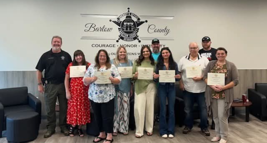 Bartow County Sheriff’s Office Citizens Academy Class Graduates