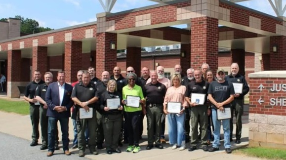 Sheriff Honors Employees for Years of Dedicated Service and Exceptional Performance