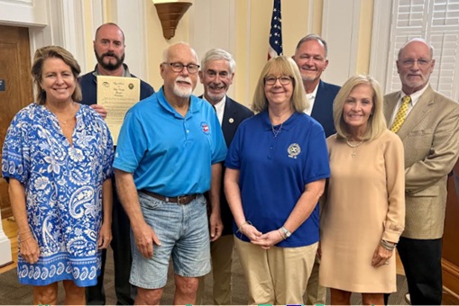 Floyd County Commission Recognizes Exchange Club’s 90 Years of Service, Approves Public Safety and Infrastructure Measures