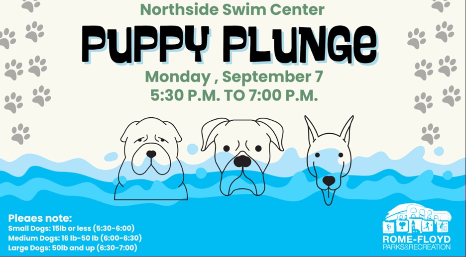 Northside Swim Center to Host New Puppy Plunge