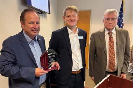 Sen. Chuck Hufstetler Receives 2026 ACCG Legislative Service Award