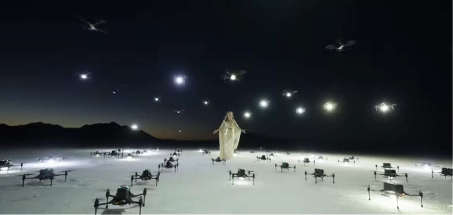Free Sky Drone Light Show Coming to Downtown Rome